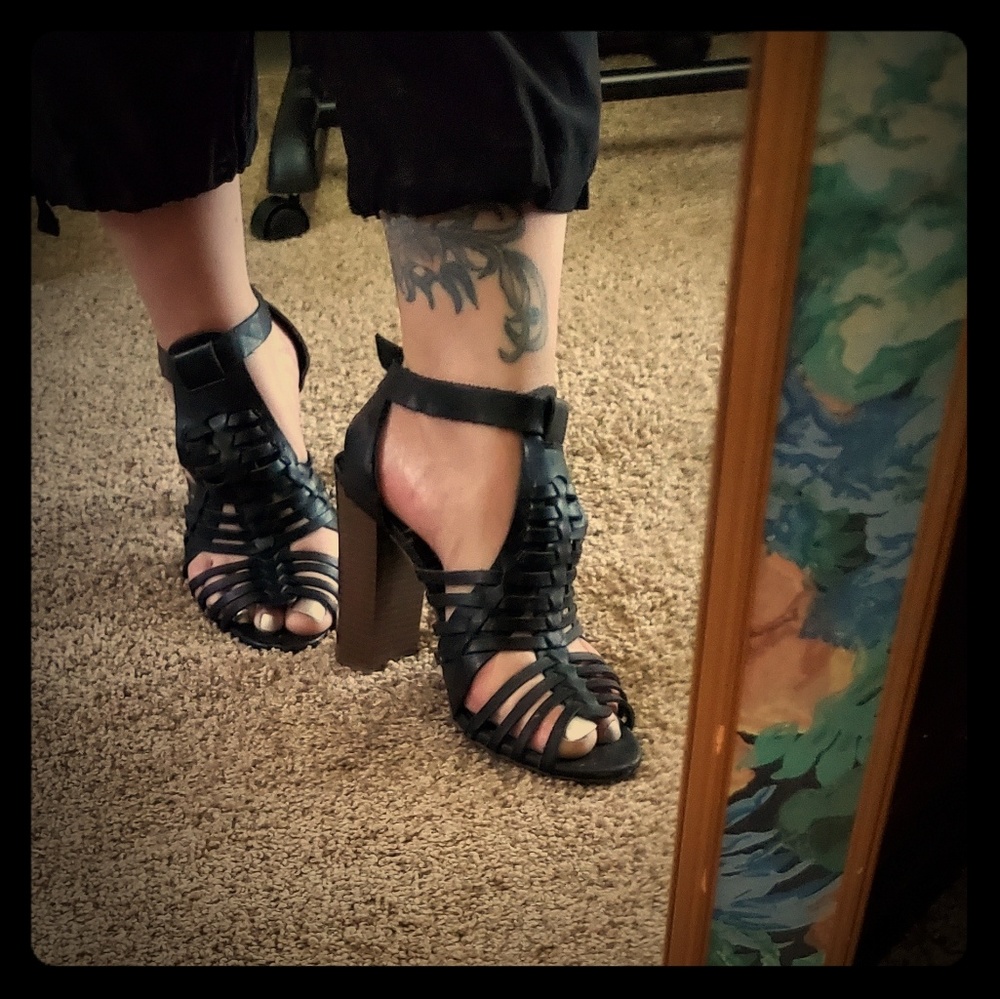 Black shoes